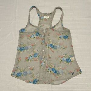 Gilly Hicks Sheer Tank Top